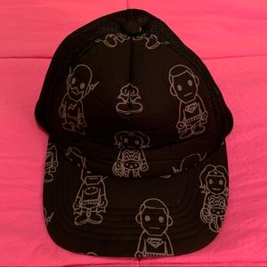 dc comics x bape hat